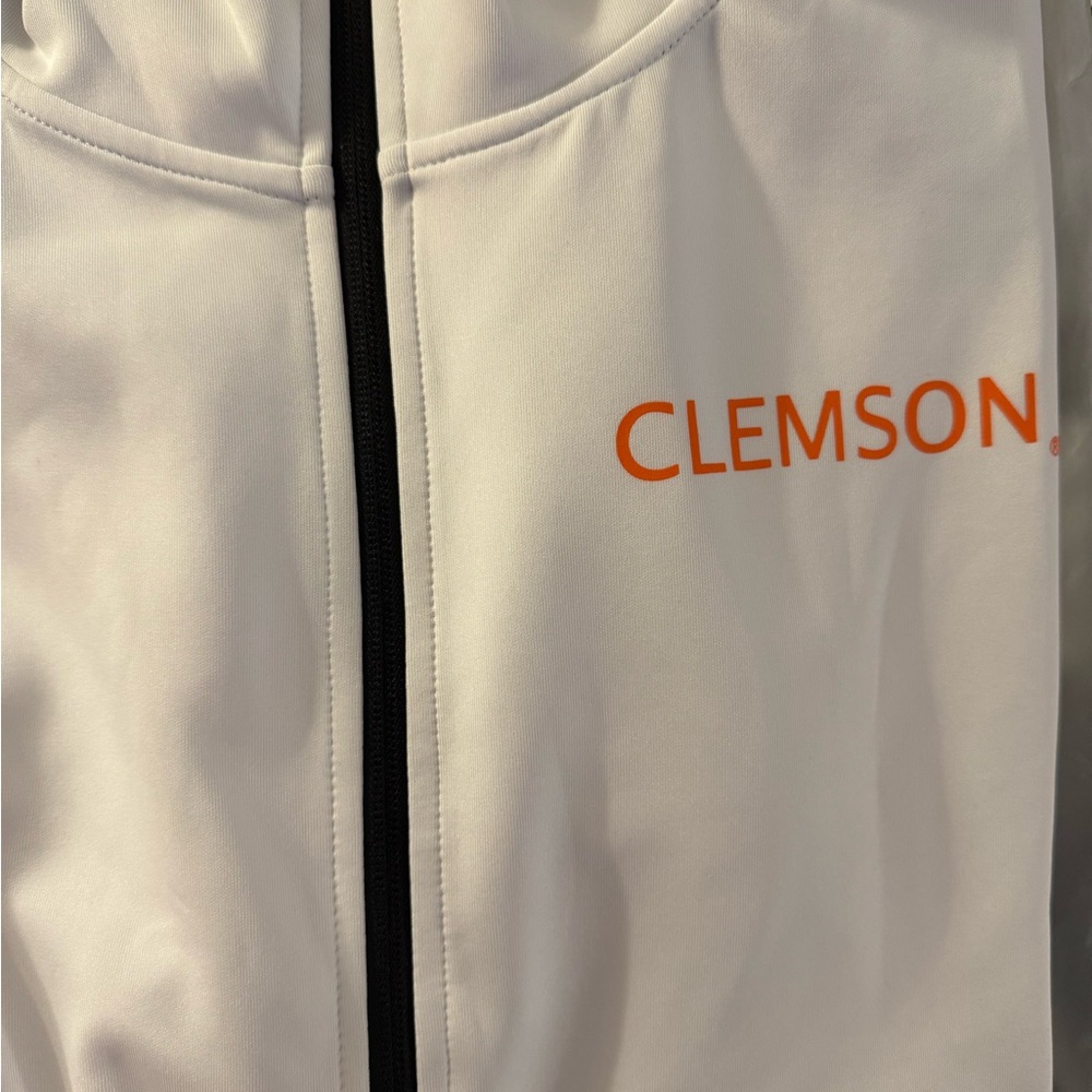 Clemson White Lightweight Men's Jacket